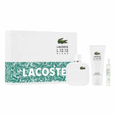 Lacoste L 12 12 Blanc Eau de Toilette Spray Set 3 Pieces